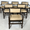 Mid-Century Modern Set of 6 Armchairs by Edward Wormley for Dunbar - Image 5