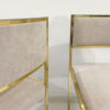 Mid-Century Modern Set of 6 Chairs, Willy Rizzo Style, Italy, 1970s - Image 2