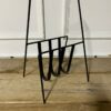 1950s French Metal Magazine Rack - Image 3