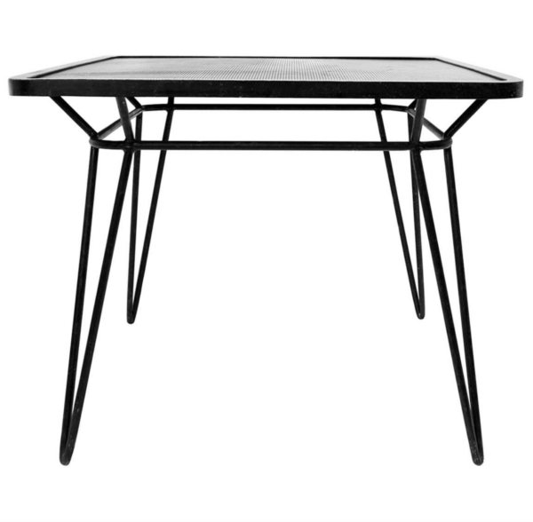 Wrought Iron Square Table by Ico Parisi