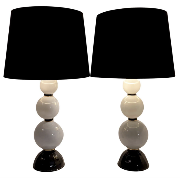 Pair of Art Deco Lamps