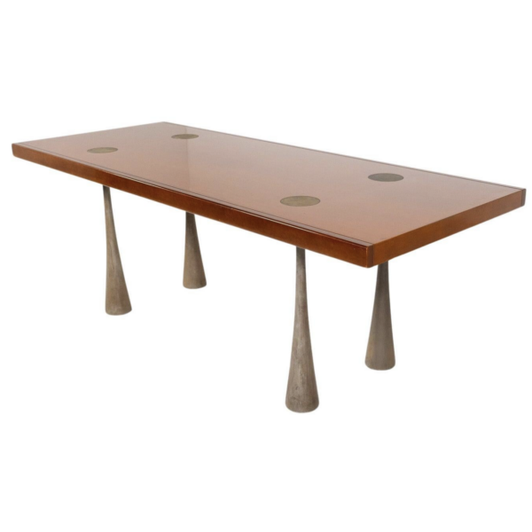 Large Dining Table by Angelo Mangiarotti, Italy