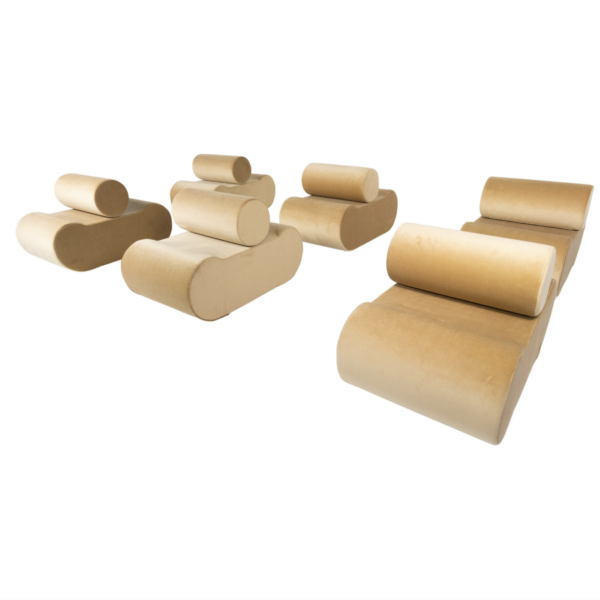 COR Corbi Modular Seating System by Klaus Uredat - 6 Elements