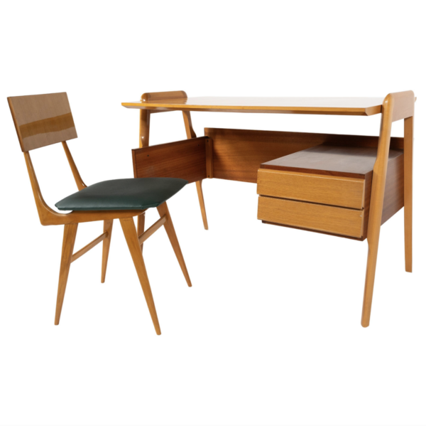 Mid-Century Modern Italian Desk Set by Vittorio Dassi, 1950s