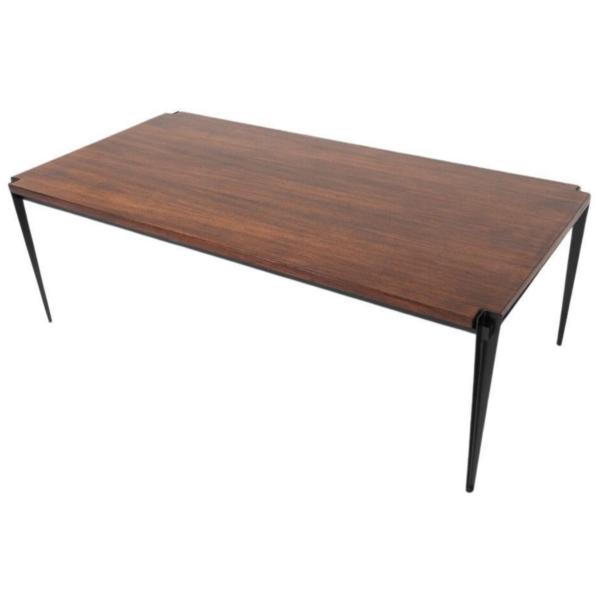 Mid-Century Modern Wooden Coffee Table by Osvaldo Borsani, Italy