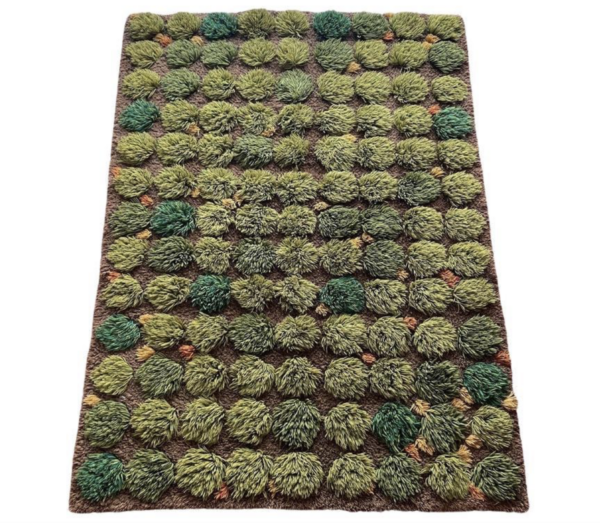 Mid-Century Modern Rug/Tapestry "Garden Illusion"