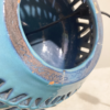 Mid-Century Blue Ceramic Table Lamp - Image 5