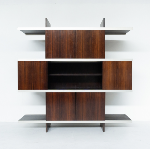 Mid-Century Modern Shelve by Angelo Mangiarotti, Italy, 1970s