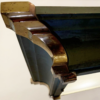 Art Deco Ceiling Lamp, Bronze With Green And Golden Patina, France - Image 5