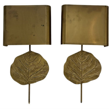 Pair of Wall Lights by Maison Charles, France, 1970s - 2 pairs available