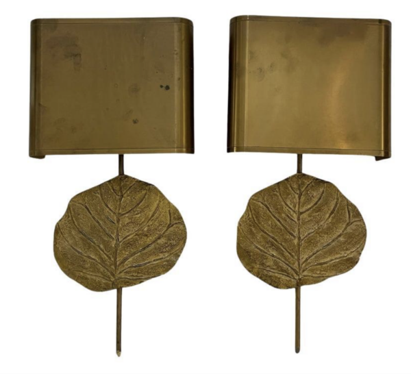 Pair of Wall Lights by Maison Charles, France, 1970s - 2 pairs available