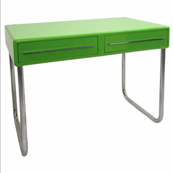 Space Age Green Desk attributed to Peter Ghyczy, 1970s