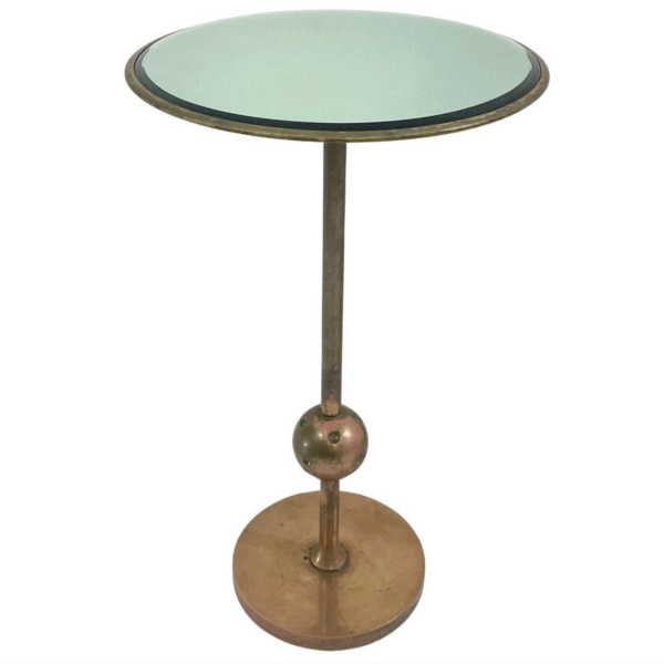 Mid-Century Modern Brass Side Table T1 by Osvaldo Borsani for ABV & Tecno, 1950s