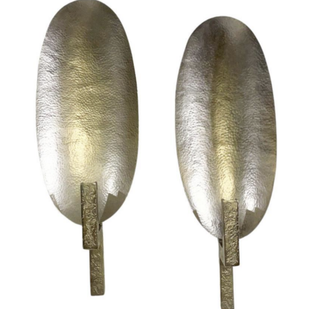 Pair of Coque Sconces by Hervé van der Straeten, France