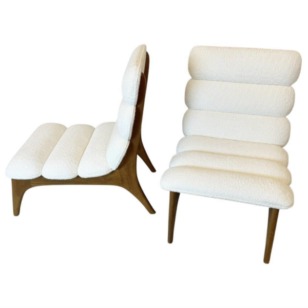 Contemporary Pair of Italian Armchairs