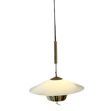 Mid Century Pendant Light by Stilnovo