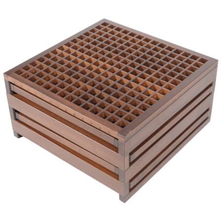 Mid-Century Modulable Wooden Coffee Table model "Hexa" by Bernard Vuanersson