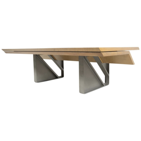 Mid-Century Modern Diagonal Desk By Giovanni Offredi for Saporiti