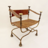 Curule Armchair, Circa 1940 - Image 4