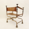 Curule Armchair, Circa 1940 - Image 3