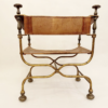 Curule Armchair, Circa 1940 - Image 2