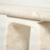 Contemporary Italian Travertine Console - Image 5