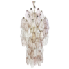 Mid-Century Murano Glass Chandelier "Polyhedr" by Carlo Scarpa for Venini, Italy