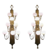 Large Pair Of Bronze Wall Lights, Circa 1920, "Hotel Métropole, Brussels"Flag - Image 5