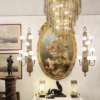 Large Pair Of Bronze Wall Lights, Circa 1920, "Hotel Métropole, Brussels"Flag - Image 4