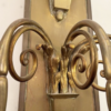 Large Pair Of Bronze Wall Lights, Circa 1920, "Hotel Métropole, Brussels"Flag - Image 3