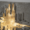 Large Wall Light Rottura Spaziale by Akikaze for Poliarte, Italy, 1970s - Image 8