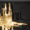 Large Wall Light Rottura Spaziale by Akikaze for Poliarte, Italy, 1970s - Image 17