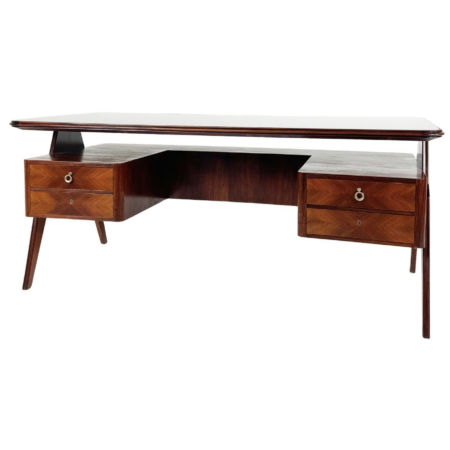 Mid-Century Large Executive Desk by Vittorio Dassi, 1950s