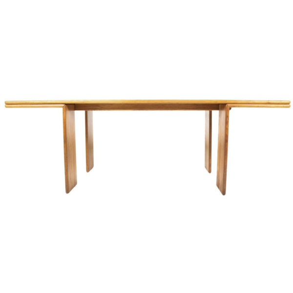 Mid-Century Modern Wooden Dining Table, in the style of Mario Marenco, Italy