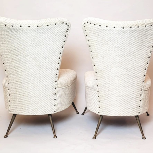 Pair Of Small Armchairs - New Upholstery - Image 7