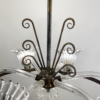 Mid-Century Modern Chandelier, Murano, Barovier Style, 1950s - Image 6