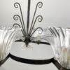 Mid-Century Modern Chandelier, Murano, Barovier Style, 1950s - Image 4