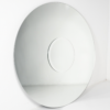 Mid-Century Modern Large Round Mirror, Italy
