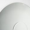 Mid-Century Modern Large Round Mirror, Italy - Image 8