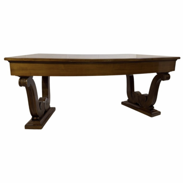 Large Desk, Cherry Wood, 1940s - Image 4