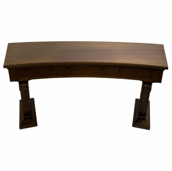 Large Desk, Cherry Wood, 1940s - Image 2