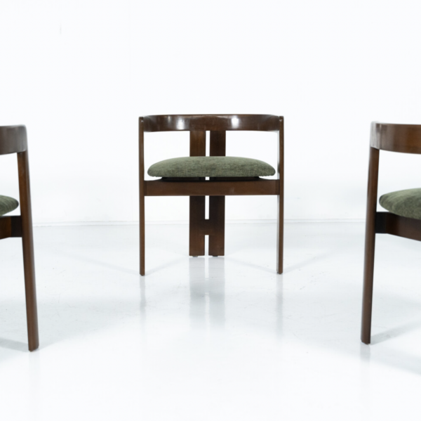 Mid-Century Modern Set of 6 Pigreco Armchairs by Tobia Scarpa, 1960s - Image 9