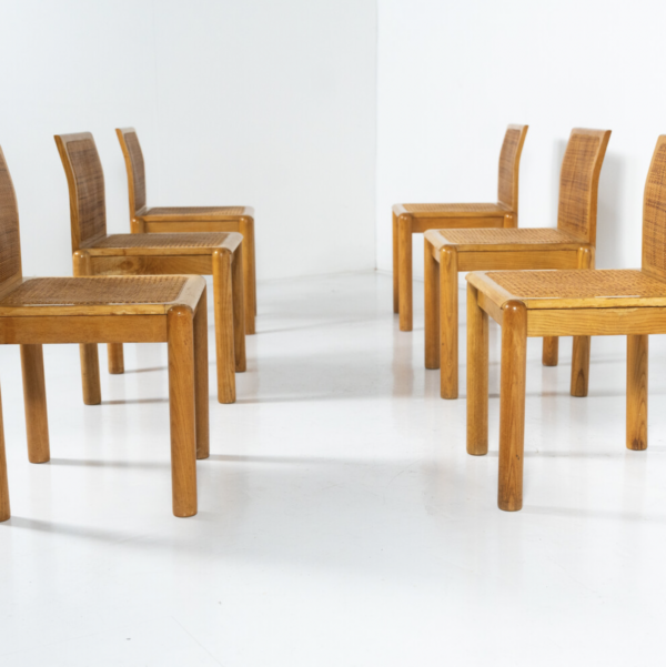 Mid-Century Modern Set of 6 Chairs, Italy, 1960s - Image 13