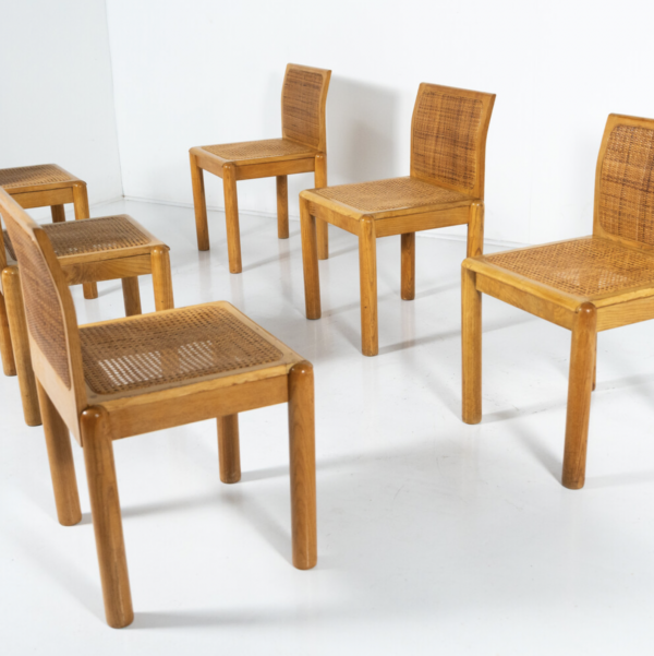 Mid-Century Modern Set of 6 Chairs, Italy, 1960s - Image 12