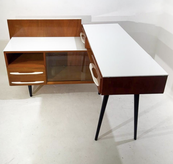 Mid-Century Modern Desk for Up Zavody, Czech Republic, 1960s - Image 6