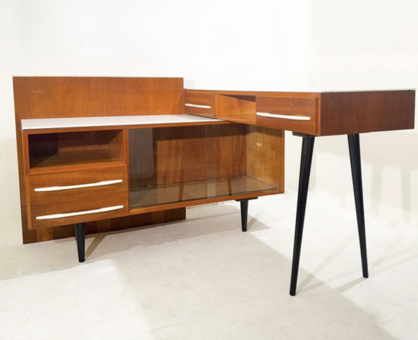 Mid-Century Modern Desk for Up Zavody, Czech Republic, 1960s - Image 8