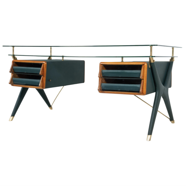 Large Desk By Silvio Berrone from the Bialetti building, Omegna, Italy, 1955