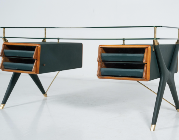 Large Desk By Silvio Berrone from the Bialetti building, Omegna, Italy, 1955 - Image 14