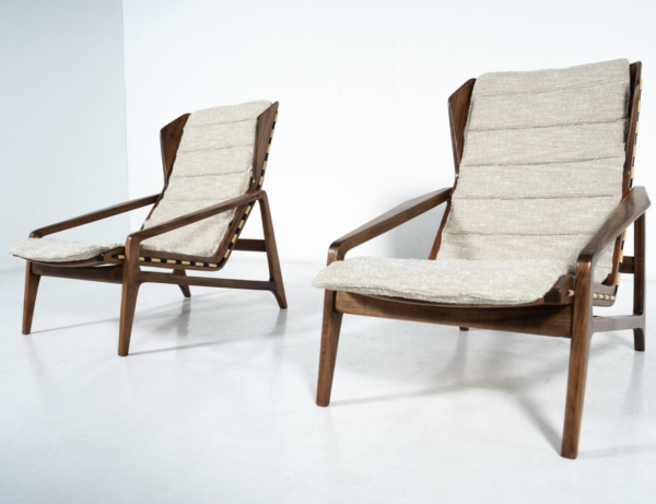 Pair of Armchairs mod 811 by Gio Ponti for Cassina, 1957 - Image 13