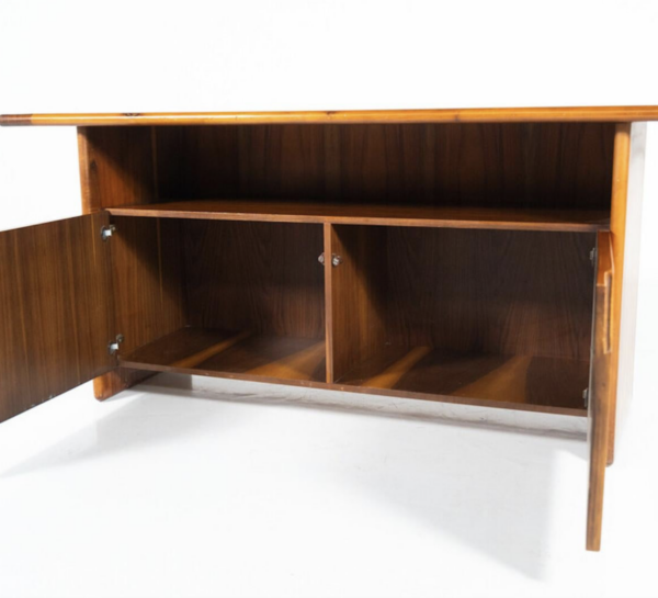 Mid-Century Modern Wooden Sideboard, Wood, 1960s - Image 9